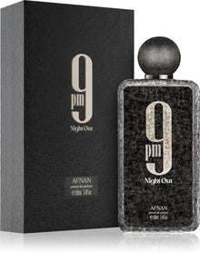 AFNAN 9 PM Night Out Extrait de Parfum - Унисекс парфюмен екстракт - HOF.BG