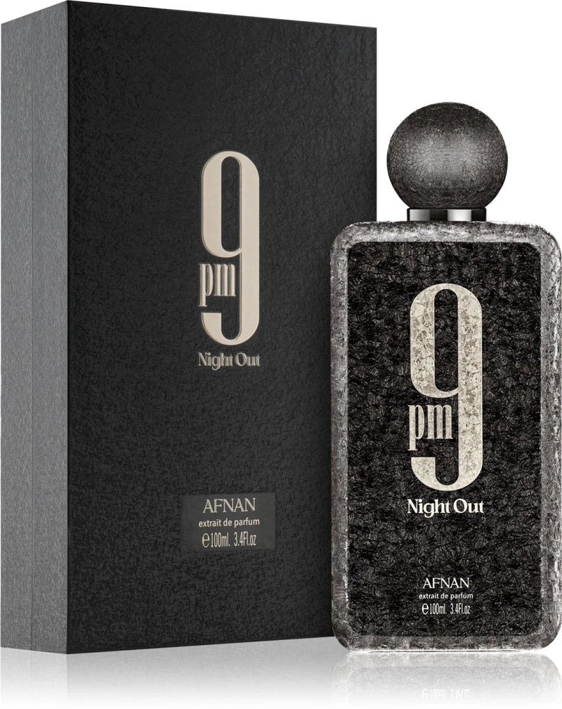 AFNAN 9 PM Night Out Extrait de Parfum - Унисекс парфюмен екстракт - HOF.BG
