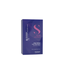 Alfaparf Milano Semi Di Lino Blonde Intense Anti-Yellow Low Shampoo - шампоан за руса коса - HOF.BG