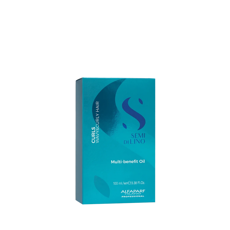 Alfaparf Milano Semi Di Lino Curls Multi-Benefit Oil - олио за къдрава коса - HOF.BG