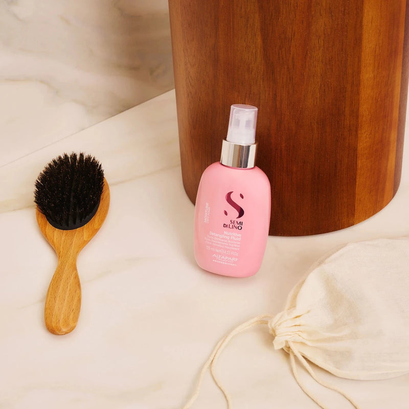 Alfaparf Milano Semi Di Lino Moisture Nutritive Detangling Fluid - Флуид за разресване без отмиване - HOF.BG