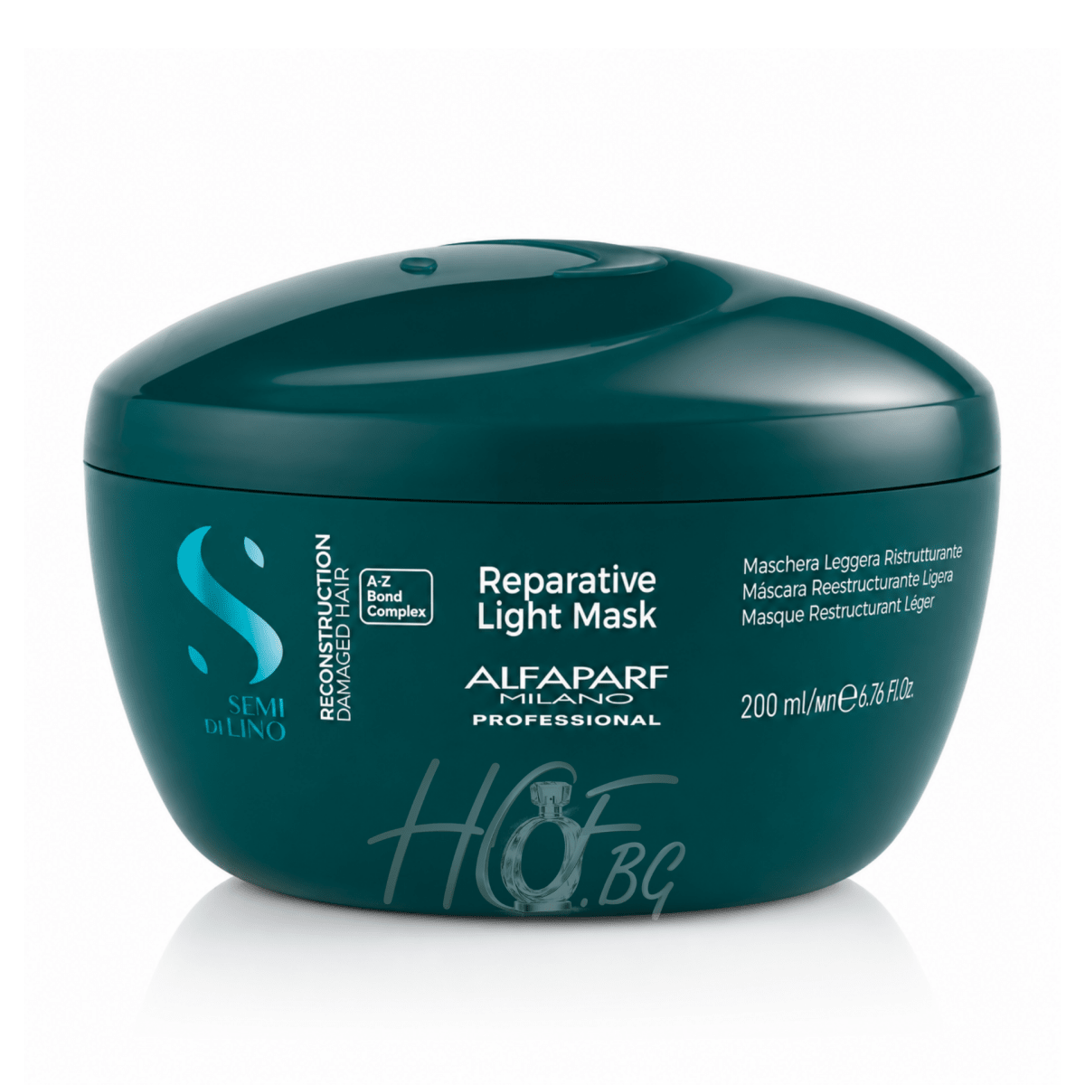 Alfaparf Milano Semi Di Lino Reconstruction Reparative Light Mask - възстановяваща маска за коса - HOF.BG