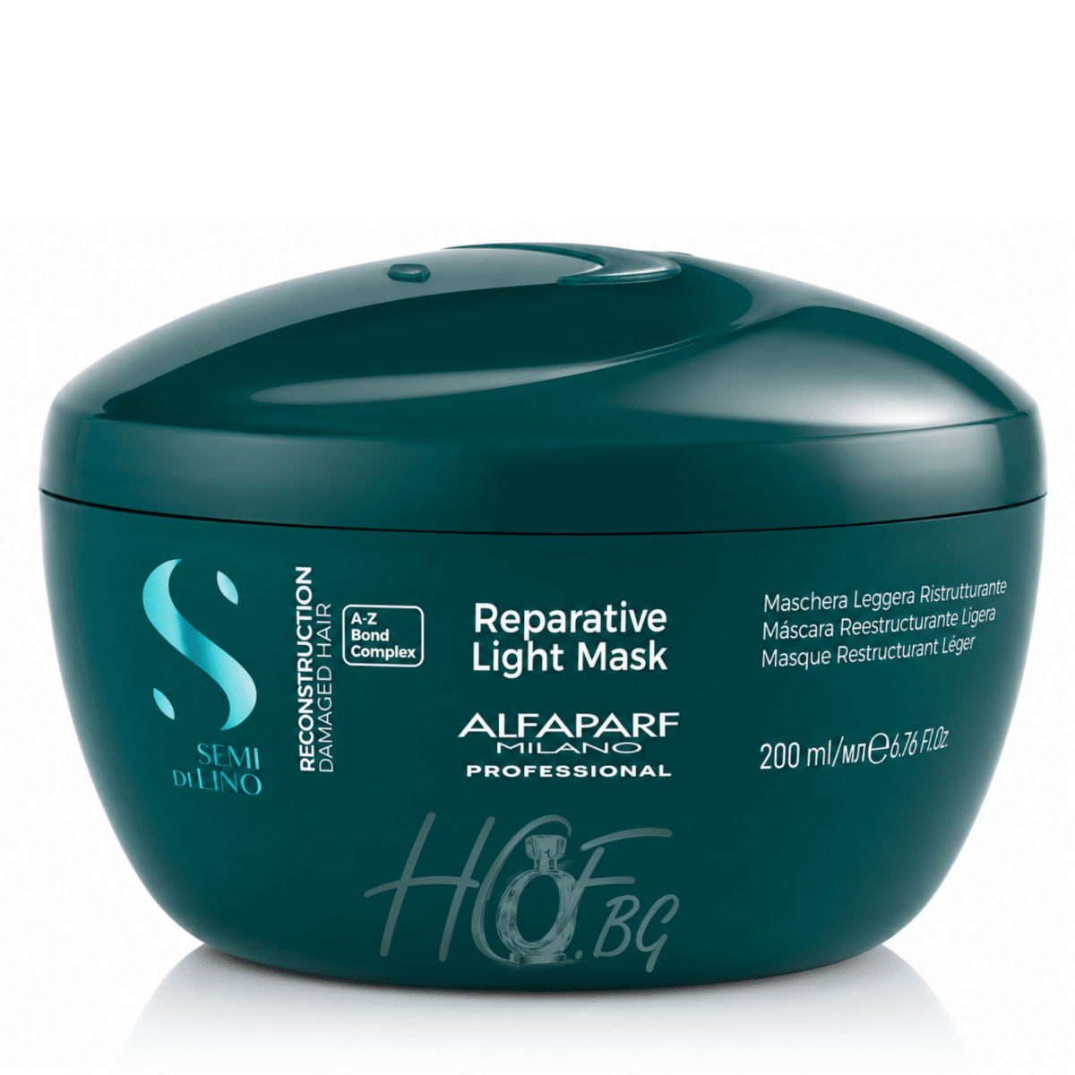 Alfaparf Milano Semi Di Lino Reconstruction Reparative Mask - възстановяваща маска за коса - HOF.BG