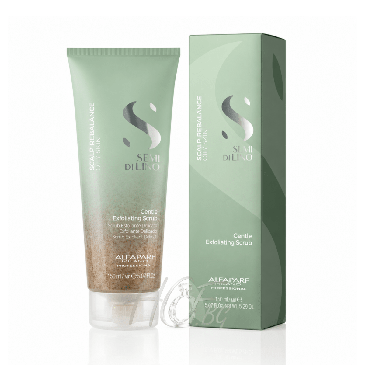 Alfaparf Milano Semi Di Lino Scalp Rebalance Gentle Exfoliating Scrub - Скраб за скалп - HOF.BG