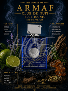 Armaf Club De Nuit Blue Iconic EDP - EDP Парфюмна вода за мъже - HOF.BG