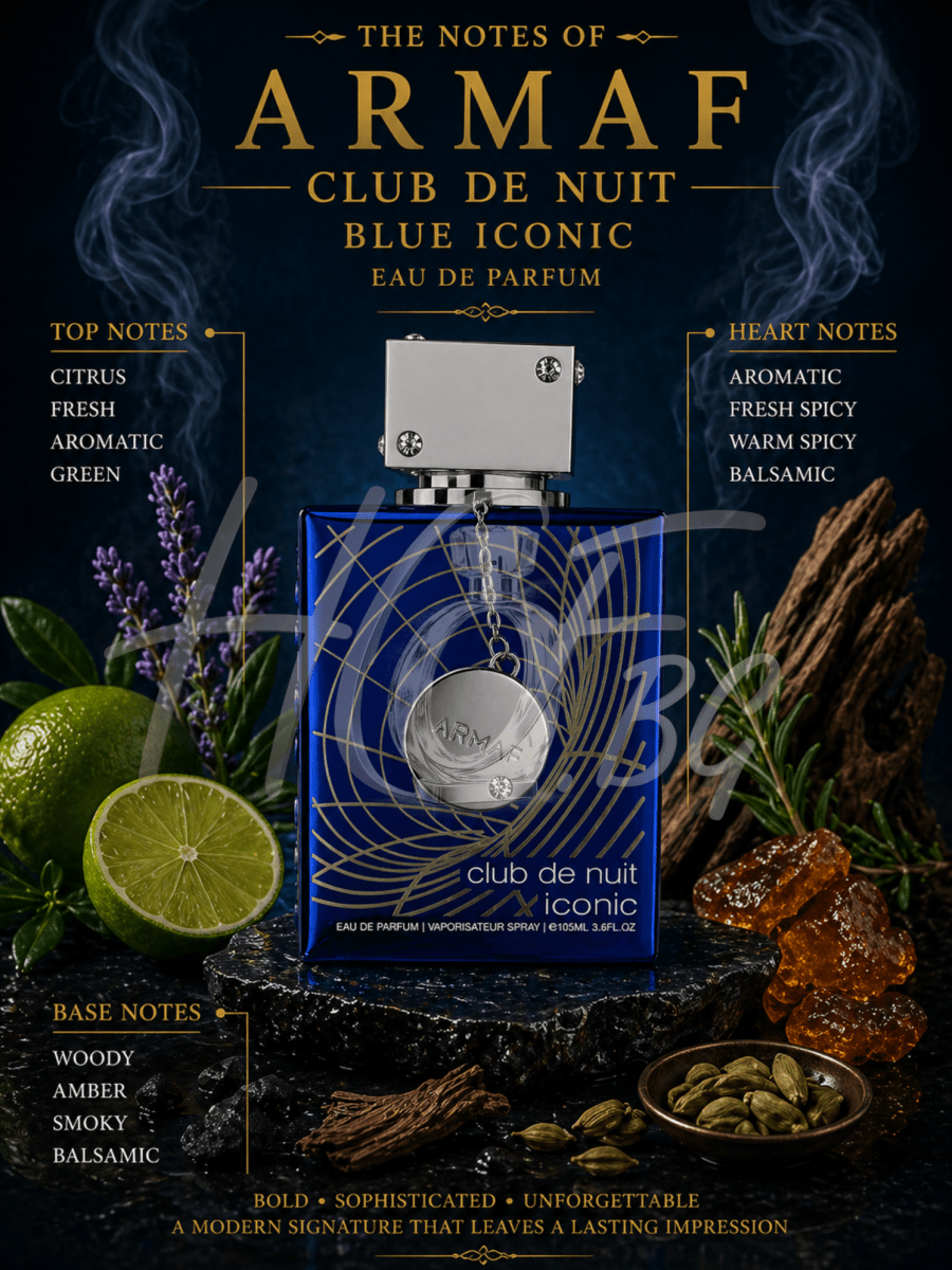 Armaf Club De Nuit Blue Iconic EDP - EDP Парфюмна вода за мъже - HOF.BG