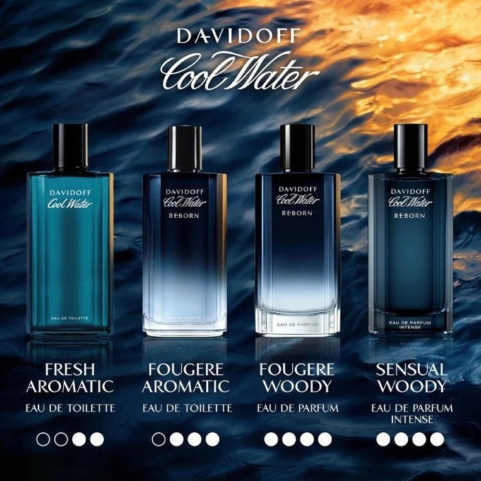 Davidoff Cool Water Reborn Intense EDP - Тоалетна вода за мъже EDT - HOF.BG