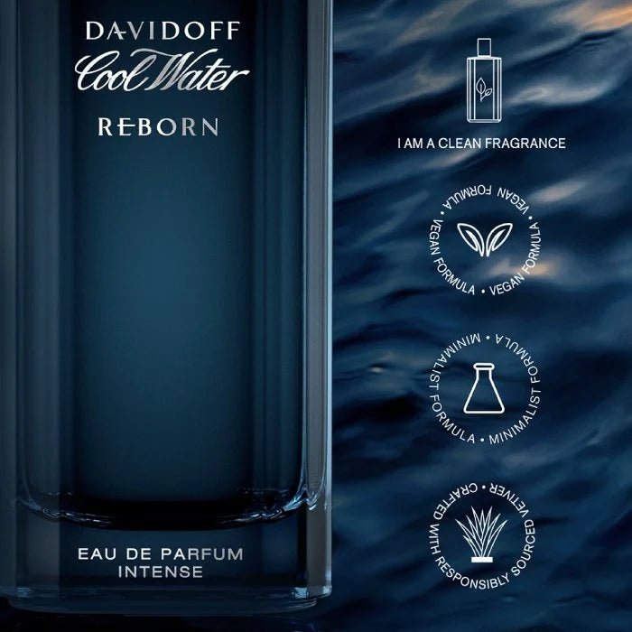 Davidoff Cool Water Reborn Intense EDP - Тоалетна вода за мъже EDT - HOF.BG