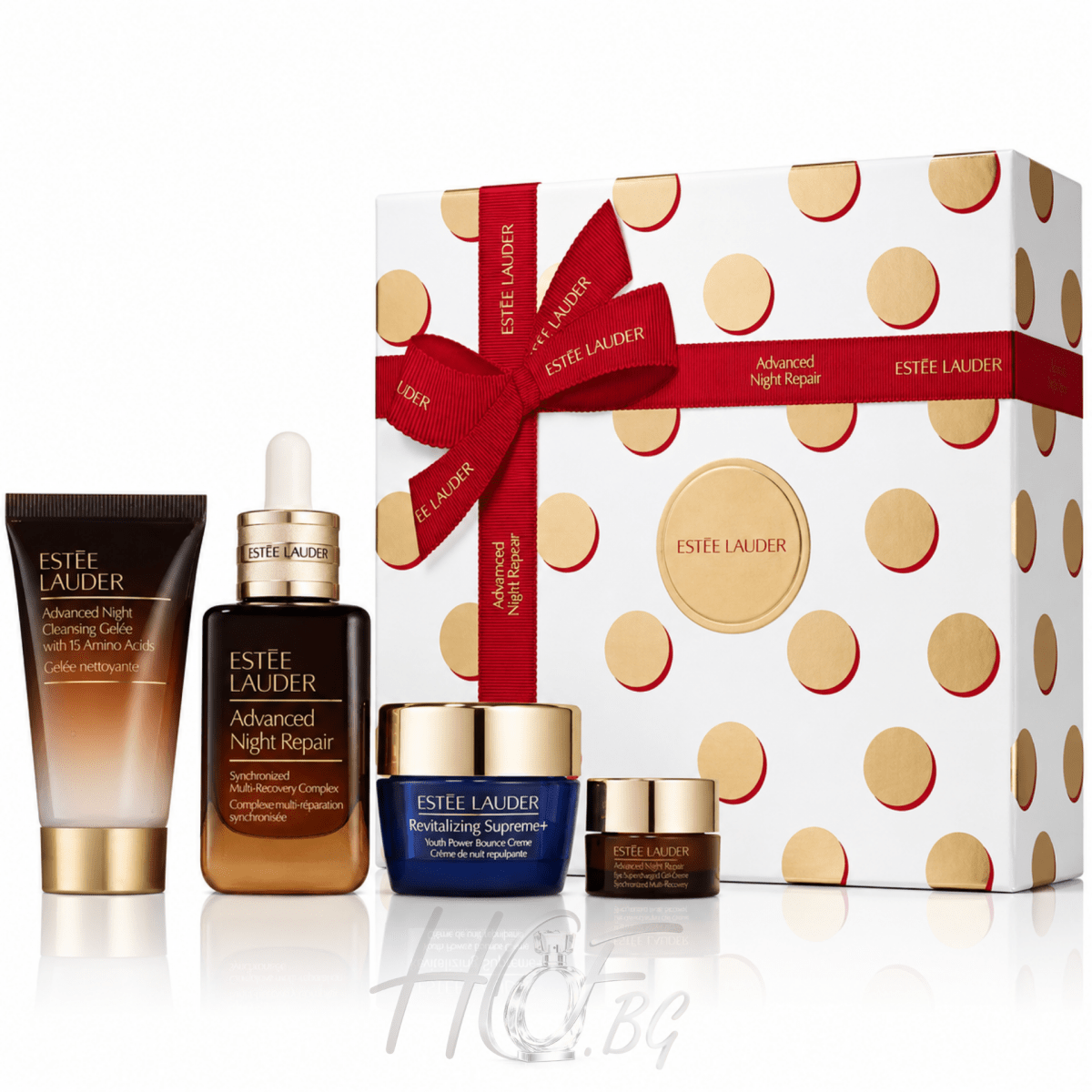 Estee Lauder Advanced Night Repair The Lift + Glow Routine – Комплект 4 части - КОМПЛЕКТ - HOF.BG