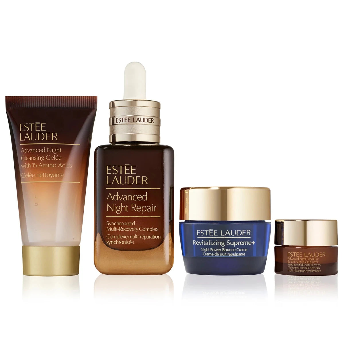 Estee Lauder Advanced Night Repair The Lift + Glow Routine – Комплект 4 части - КОМПЛЕКТ - HOF.BG