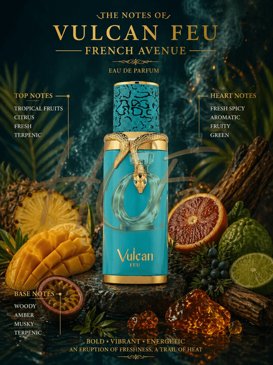 French Avenue Vulcan Feu EDP - EDP Парфюмна вода UNISEX - HOF.BG