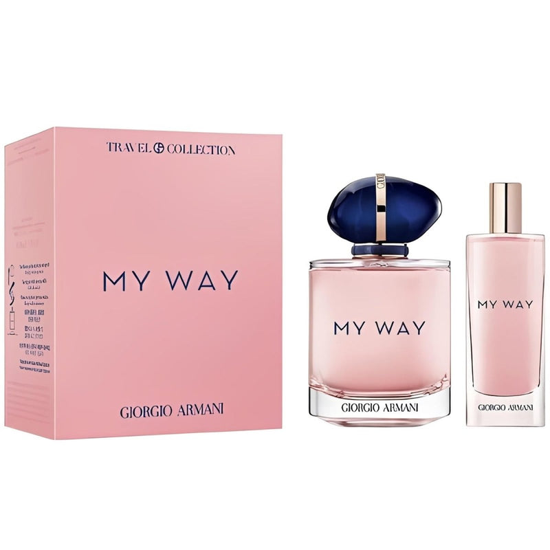 My Way Eau De Parfum 90 ML + 15 ML Gift Set - КОМПЛЕКТ - HOF.BG