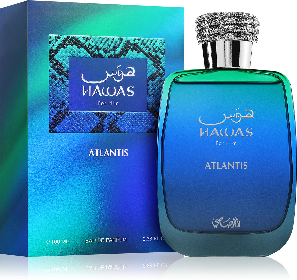 Rasasi Hawas Atlantis EDP - EDP Парфюмна вода за мъже - HOF.BG