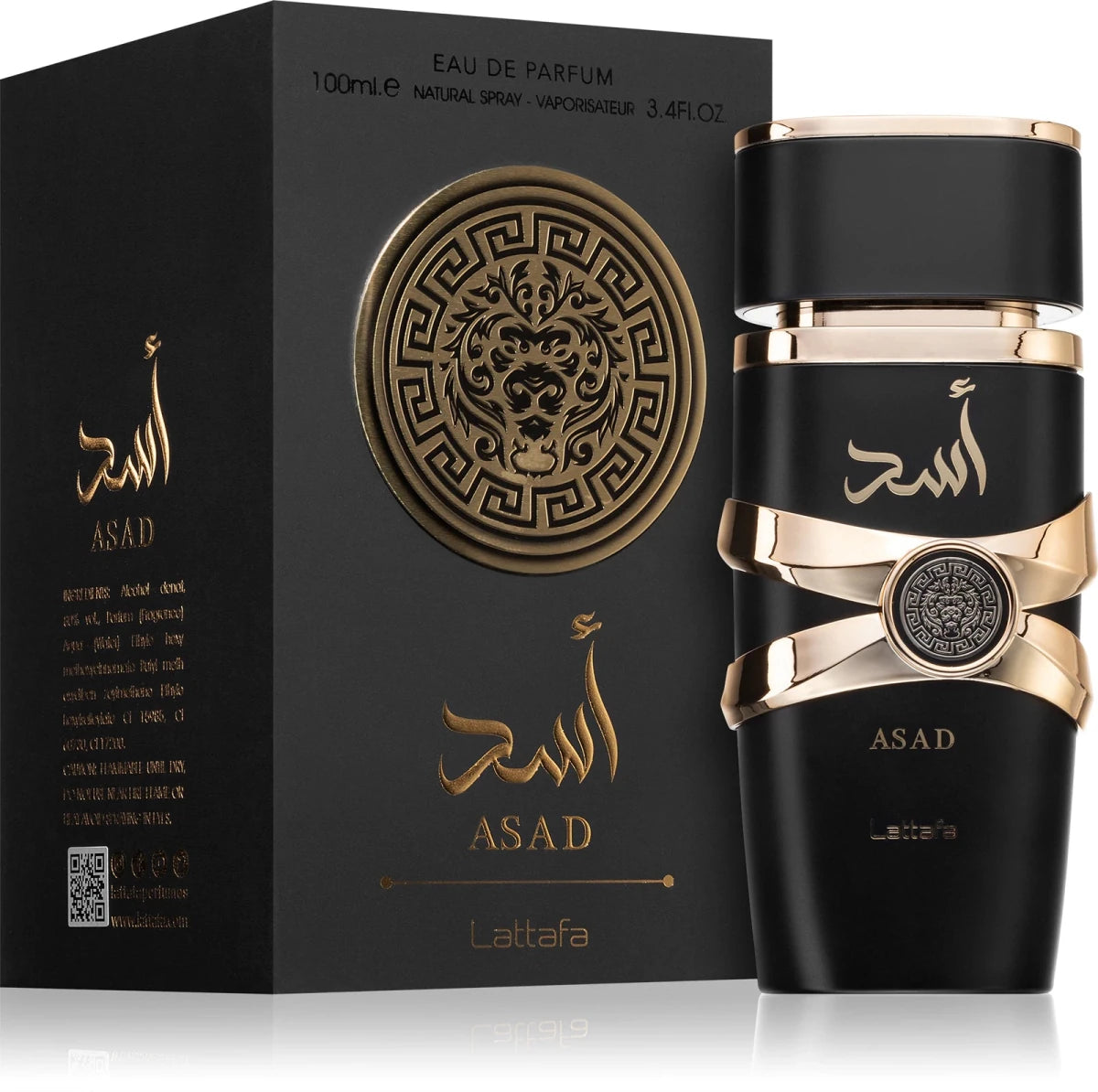 Lattafa Asad EDP - EDP Парфюмна вода за мъже - HOF.BG