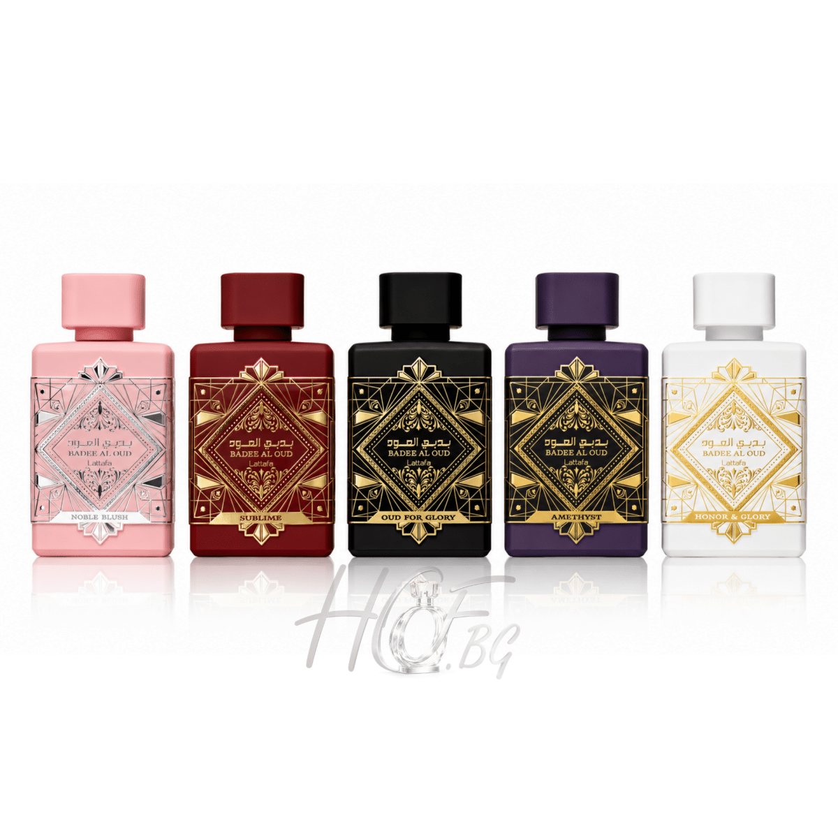Lattafa Bade'e Al Oud Collection 5 x 5 ML Комплект - КОМПЛЕКТ - HOF.BG