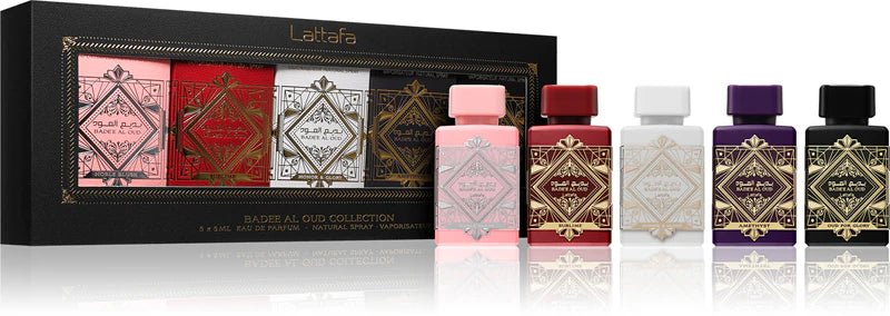 Lattafa Bade'e Al Oud Collection 5 x 5 ML Комплект - КОМПЛЕКТ - HOF.BG