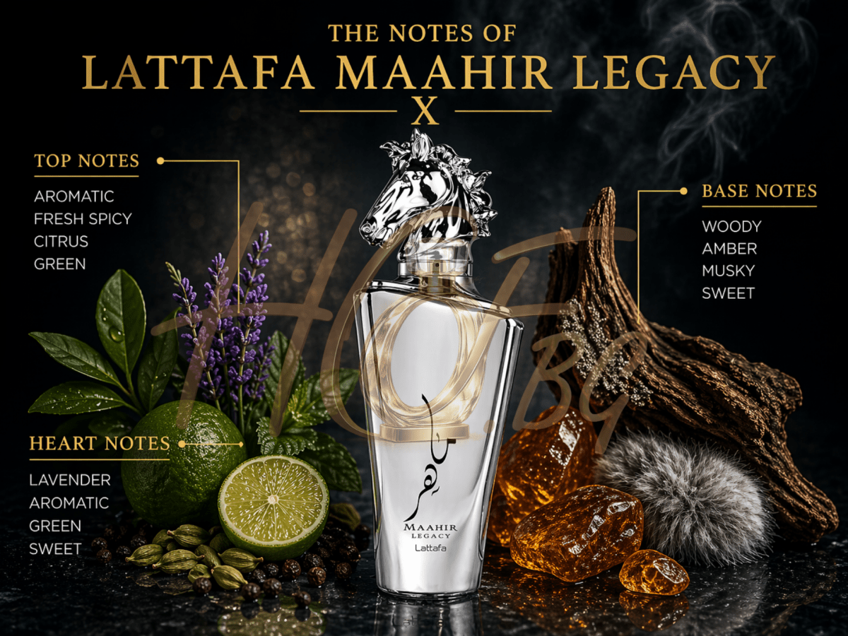Lattafa Maahir Legacy EDP - EDP Парфюмна вода UNISEX - HOF.BG
