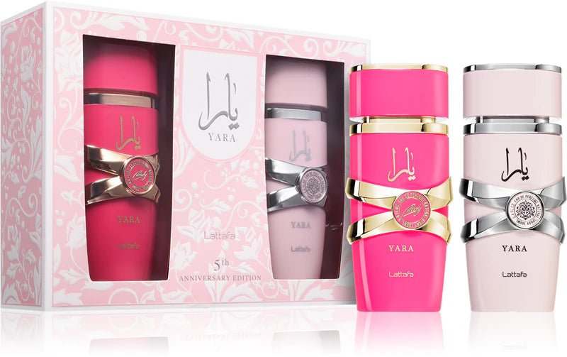 Lattafa Yara 5th Anniversary Edition 2 x 100 ML Комплект - КОМПЛЕКТ - HOF.BG