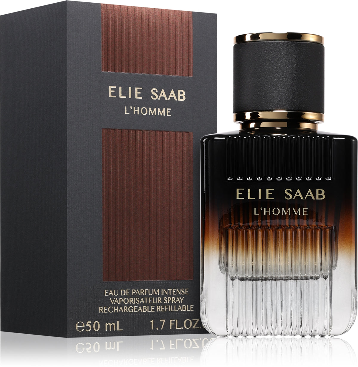 Elie Saab L´Homme Intense – мъжка парфюмна вода, флакон