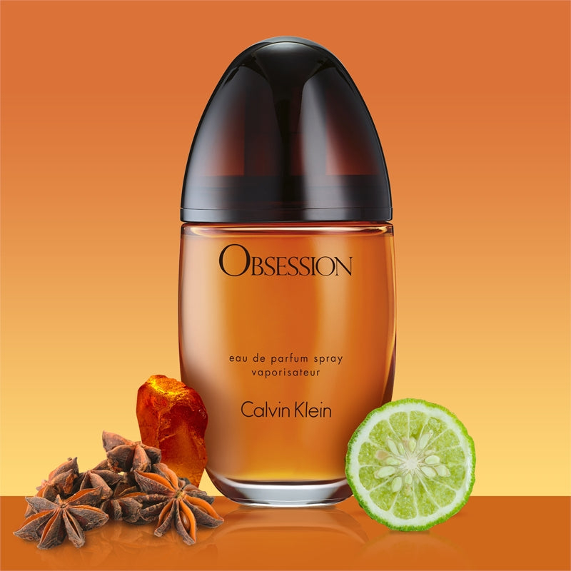 Calvin Klein Obsession – парфюмна вода, дамски аромат с амбра и подправки