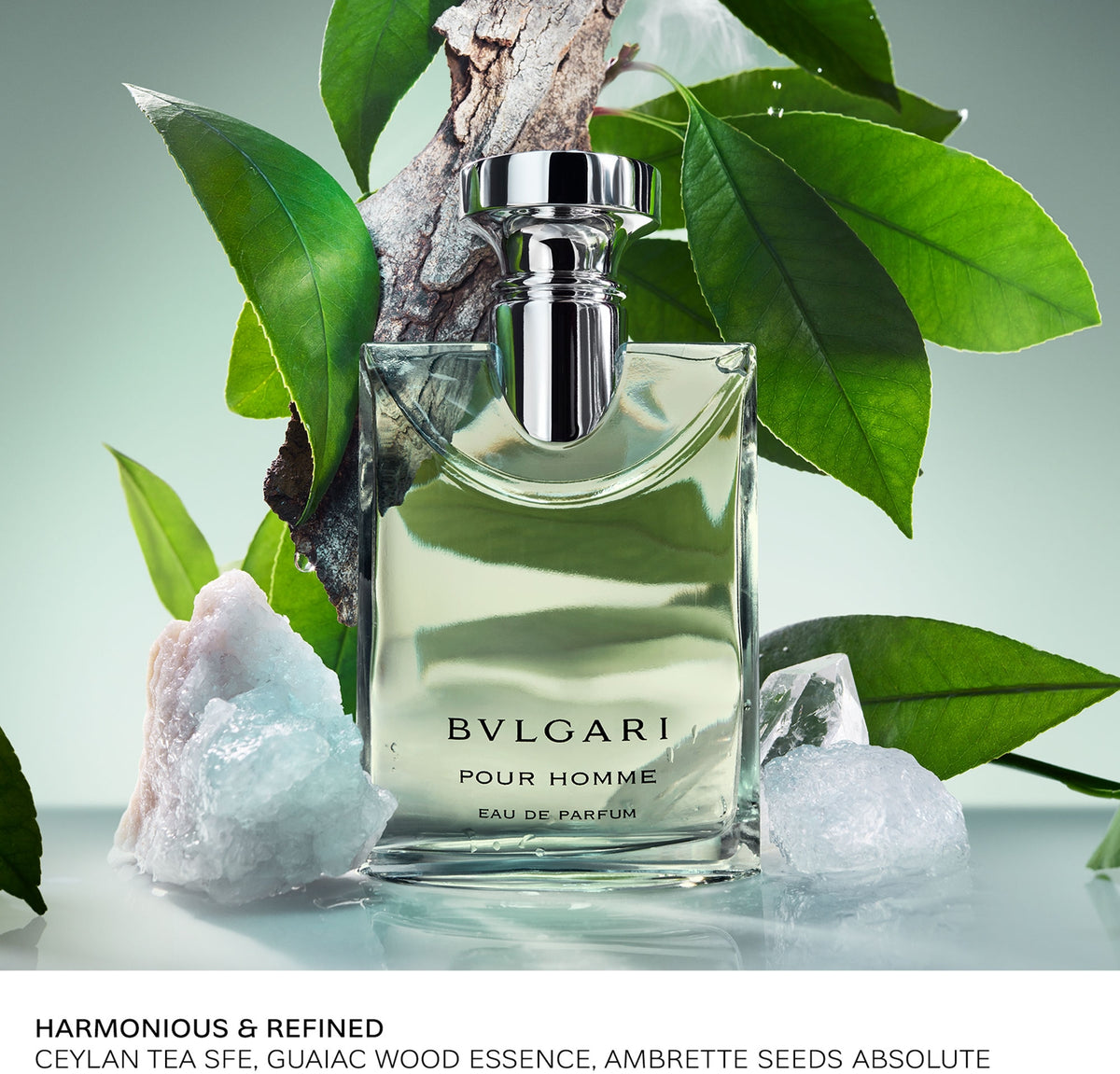 Bvlgari Pour Homme – парфюмна вода, мъжки аромат с чай и бял мускус