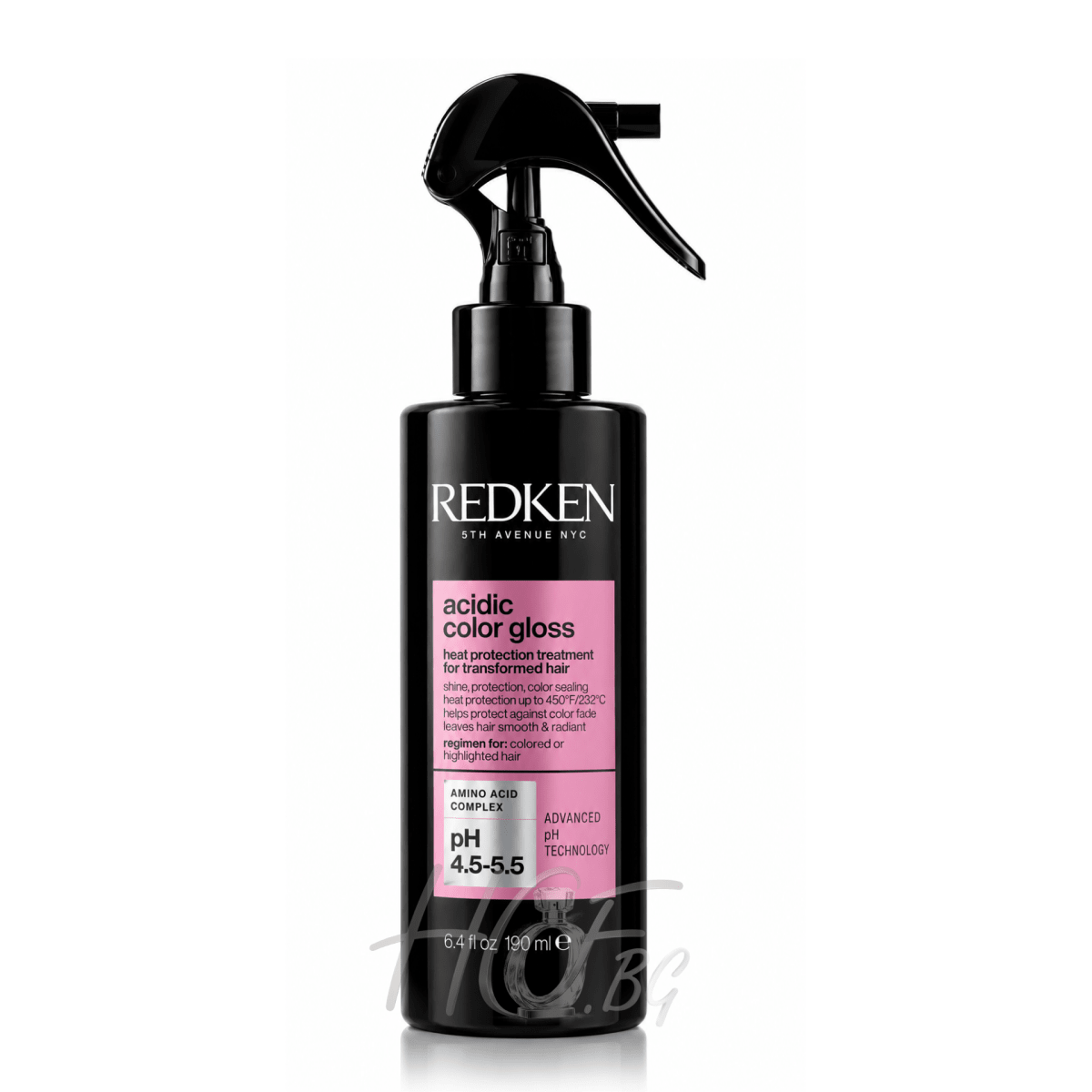 Redken Acidic Color Gloss Heat Protection Treatment Продукт за коса без отмиване - Термозащитен спрей - HOF.BG